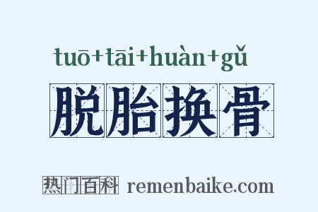 脱胎换骨是什么意思的图片